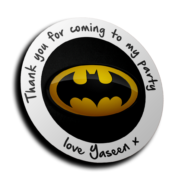 Personalised Stickers - Batman