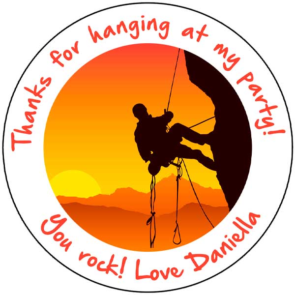 Personalised Stickers - Climbing - Image 2