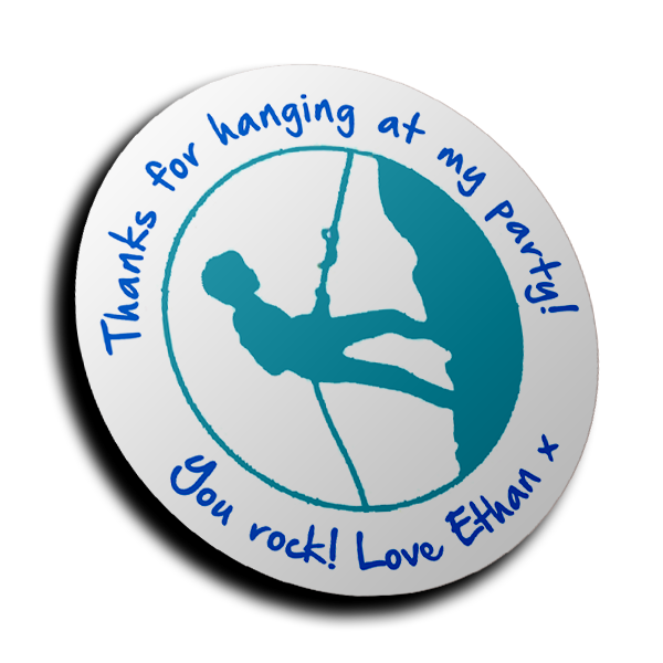 Personalised Stickers - Climbing 2
