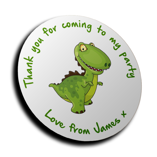 Personalised Stickers - Dinosaur