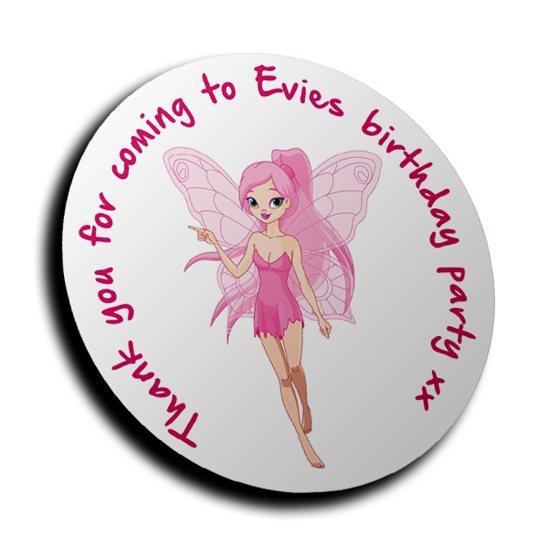 Personalised Stickers - Fairy Princess