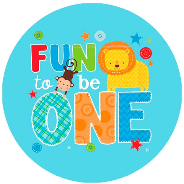 Personalised Stickers - Fun to be One 2 - Image 2