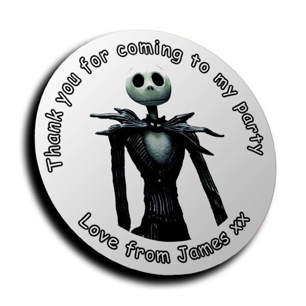 Personalised Stickers - Jack Skellington