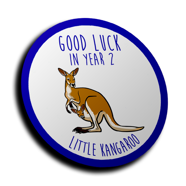 Personalised Stickers - Kangaroo