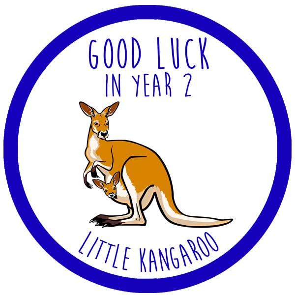 Personalised Stickers - Kangaroo - Image 3