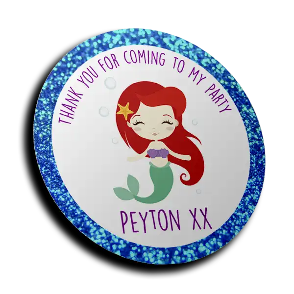 Personalised Stickers - Mermaid 1