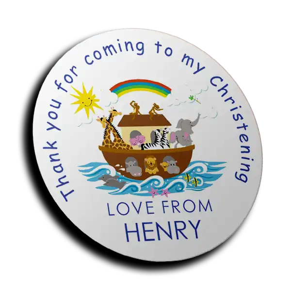 Personalised Stickers - Noahs Ark