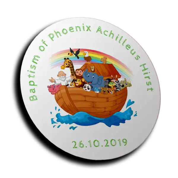 Personalised Stickers - Noahs Ark 1