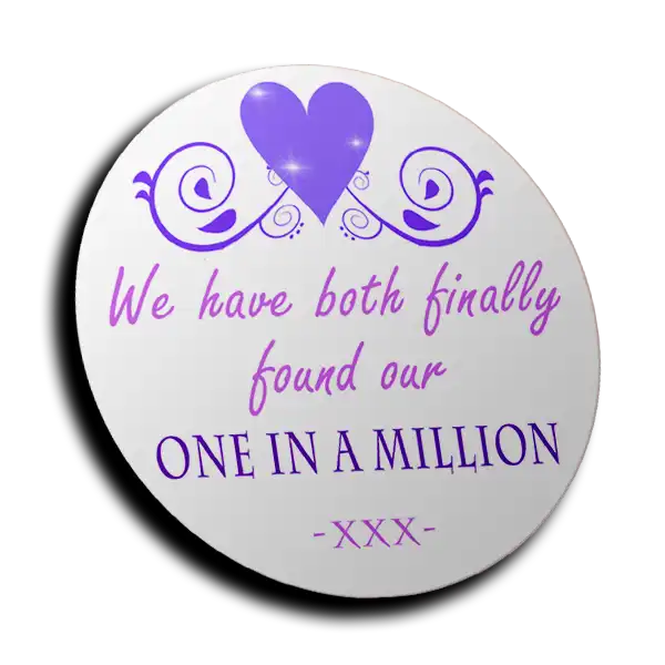 Personalised Stickers - One in a Million