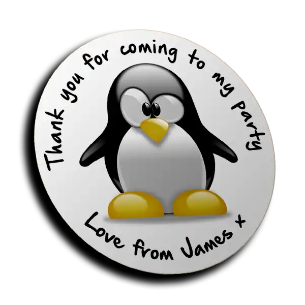 Personalised Stickers - Penguin